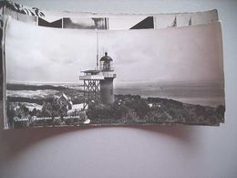 Nederland Holland Pays Bas Vlieland Met Vuurtoren En Panorama ( About 20 X 9 Cm ) - Vlieland