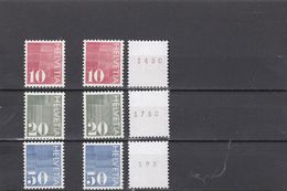 Suisse - Année 1970 - Courants - Neuf** - Timbres-poste Pour Distributeurs Automatiques Et Avec Marque De Contrôle - Nuovi