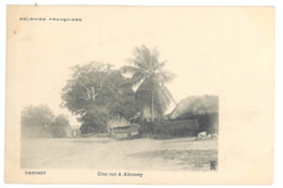 Dahomey. Abomey, Une Rue (A9p88) - Dahomey
