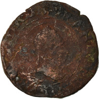 Monnaie, France, Henri III, Denier Tournois, Denier Tournois, Date Incertaine - 1574-1589 Henri III