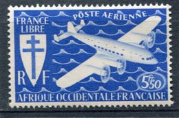 AFRIQUE OCCIDENTALE FRANCAISE  N°   1 *  PA  (Y&T)  (Neuf Charnière) - Unused Stamps