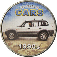 Monnaie, Somaliland, 1/2 Shilling, 2019, Automobiles - 100 Ans - 1990, SPL - Somalië