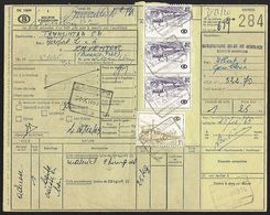 1968 - BELGIË/BELGIQUE/BELGIEN - Document - Michel 325x+336x - Y&T 378+389 + GEMBLOUX & ZAVENTEM - Documents & Fragments