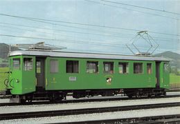 Gruyère-Fribourg-Morat - GFM - G.F.M - Ligne De Chemin De Fer Train - Be 4/4 111 - Fribourg