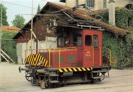 Gruyère-Fribourg-Morat - GFM - G.F.M - Ligne De Chemin De Fer Train - Tracteur De Manoeuvres Tm 2/2 52 - Fribourg