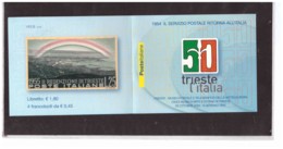 LIBR.107   -   50° ANN. RESTITUZIONE DI TRIESTE ALL'ITALIA -    ANNULLO  PRIMO GIORNO  "  BOLOGNA 26.10. 2004  " - Carnets