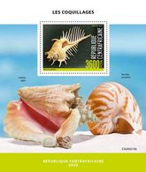 Central Africa.  2020 Shells. (0215b)  OFFICIAL ISSUE - Coneshells