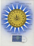Carte-Maximum FINLANDE N°501 (EUROPA) Obl Sp Ill 1er Jour 1960 - Maximumkarten (MC)