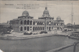 Egypte - Port-Saïd - Bureaux De La Compagnie Du Canal De Suez - Office - 1922 - Port-Saïd