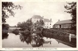 N°483 R -cpa Cercy La Tour -le Moulin De Beauregard- - Watermolens