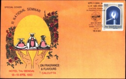 XI NATIONAL SEMINAR ON FRAGRANCE & FLAVOURS-SPECIAL COVER - INDIA-1993-IC-218-15 - Food