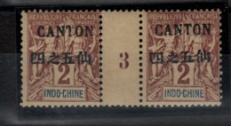 Indochine - Canton_ Millesimes- (1893) N°18 Neuf - Neufs