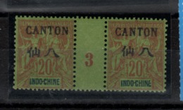 Indochine - Canton_ Millesimes- (1893) N°23 Neuf - Ungebraucht