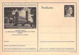MiNr.P305 Blanc München Deutsches Museum - Cartes Postales