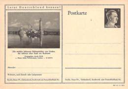 MiNr.P305 Blanc Lindau Hafeneinfahrt - Cartes Postales