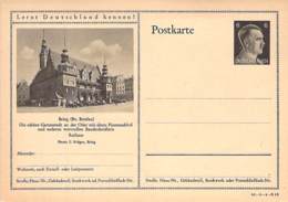 MiNr.P305 Blanc Brieg (Bz.Breslau) - Cartes Postales
