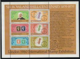 St. Vincent, 1979, Death Of Rowland Hill, UPU, United Nations, MNH, Michel Block 9 - St.Vincent (...-1979)