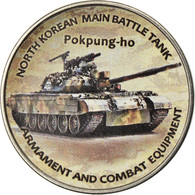 Monnaie, Zimbabwe, Shilling, 2019, Tanks - Pokpung-ho, SPL, Nickel Plated Steel - Simbabwe