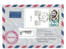 FAF148 / DJIBOUTI -  AFAR - ISSA - 1975, Geburtstag Henri Farman - Storia Postale