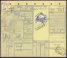 1955 - BELGIË/BELGIQUE/BELGIEN - Document - Michel 317 - Y&T 353 + DIEST & MERELBEKE - Documentos & Fragmentos