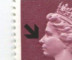 1p & 24p FLAWS: - MNH - Errors, Freaks & Oddities (EFOs