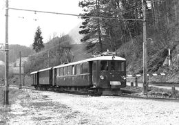 BVA - Estavannens PN- Gruyère - Fribourg - Morat - GFM - G.F.M-Ligne De Chemin De Fer Train - - Fribourg