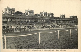 PARIS  HPPODROME De LONGCHAMP  Les Tribunes - Hípica