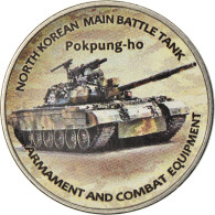 Monnaie, Zimbabwe, Shilling, 2019, Tanks - Pokpung-ho, SPL, Nickel Plated Steel - Simbabwe