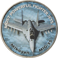 Monnaie, Zimbabwe, Shilling, 2018, Fighter Jet - Mikoyan MIG-35, SPL, Nickel - Zimbabwe