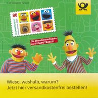 BRD / Bund Weiden DP Ganzsache Antwort 2020 TV Sesamstrasse Erni Und Bert - Covers & Documents