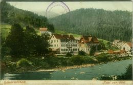 AK GERMANY - SCHONMUNZACH HOTEL ZUR POST - VERLAG FELIX LUIB - 1900s (BG8439) - Baiersbronn