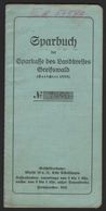 Sparbuch K. Wolff In Lüssow B. Gützkow , 1938-43, Greifswald ,Sparkasse !!! OR-! - Greifswald