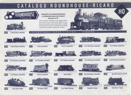 Catalogue ROUNDHOUSE - RICARD 1990s HO Los Productos Roundhouse En España - En Espagnol - Ohne Zuordnung