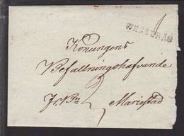 WESTERÅS  On Cover To Befallningshafvande I Mariestad. Military Post. Seal LANDSCON..... () - JF111009 - ... - 1855 Prephilately