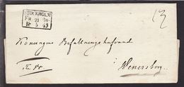 1847. SVERIGE. STOCKHOLM  FR BR 21 5 1849. To Wenersborg. Seal. () - JF111044 - ... - 1855 Voorfilatelie