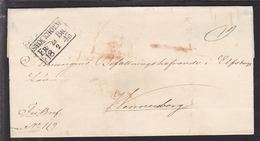 1847. SVERIGE. STOCKHOLM  FR BR 23 2 1843. To Wenersborg. () - JF111052 - ... - 1855 Voorfilatelie