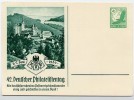 DR Privat-Postkarte PP142/C3-03 LAUENSTEIN PHILATELISTENTAG 1936  Kat. 10,00 € - Enteros Postales Privados