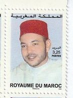 Maroc. Timbre Yvert Et Tellier N° 1541M De 2009. Série Courante. Portrait De Sa Majesté Le Roi Mohamed VI. - Familles Royales