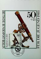 Le Télescope  "Equatorial" (année 1820)   - Carte Maximum Card (Bonn) 1981 - Altri