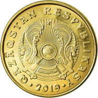 Monnaie, Kazakhstan, 10 Tenge, 2019, Kazakhstan Mint, SPL, Brass Plated Steel - Kazakistan