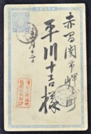 JAPAN - Used Stationery Postcard - Postcards