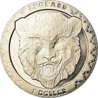 Monnaie, Sierra Leone, Léopard, Dollar, 2019, British Royal Mint, FDC - Sierra Leone