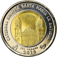 Monnaie, Panama, Cathédrale Santa Maria De La Antigua, Balboa, 2019, SPL - Panama