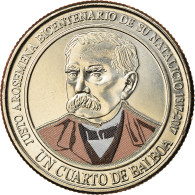 Monnaie, Panama, Justo Arosemena, 1/4 Balboa, 2018, Colorised, SPL - Panama