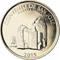 Monnaie, Panama, Couvent De San José, 1/2 Balboa, 2015, SPL, Copper-Nickel Clad - Panama