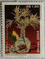 022. BRAZIL 2004 USED STAMP AROMATIC PLANTS. - Gebraucht