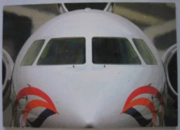 MAGNET Avion - Dassault Aviation - Falcon Sous Etui Publicitaire D'origine - Verkehr & Transport