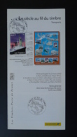 Paquebot France Notice FDC Avec Timbre - Multilingual FDC 2002 - Ships