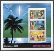 Solomon Islands, 1975, Christmas, MNH, Michel Block 4 - Iles Salomon (...-1978)