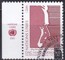 UNO-Genf, 2001, 423,  40. Todestag Von Dag Hammarskjöld. USED FIRST DAY **, - Usati